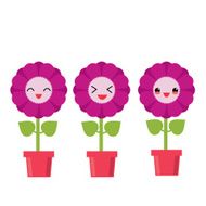 Cute flowers Kawaii japanese style N3