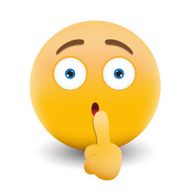 Yellow emoticon cartoon character eps 10 vector N18