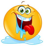 Drooling Emoticon N4
