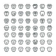 Silhouette Emoticons 49 icons