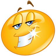 Charming emoticon