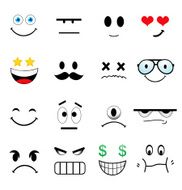 Different Cute Faces