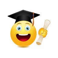 Graduation emoticon N2