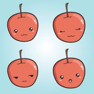 Cute apples