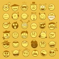 set of emoticons N2