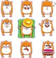 Funny hamsters N2