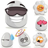 Egg Cartoon Set A