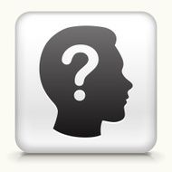 Square Button with Question Face N2