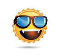 Sun with Shades Icon