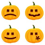 Halloween Pumpkin Faces - Smilies