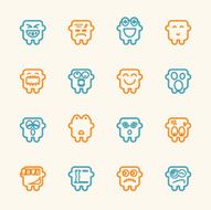 Emoticons Set 10 - Color Series