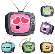 Television Cartoon Set A