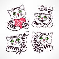 cute smiling cats