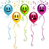 Happy Party balloons