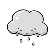 Cute Raining Cloud