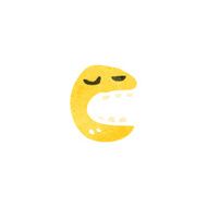 retro cartoon emoticon face N2