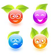 Vector nature emoticon N2