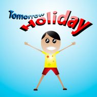 human happy holiday