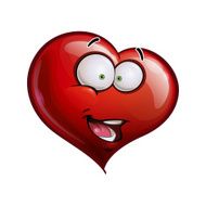 Heart Faces Happy Emoticons - Hi