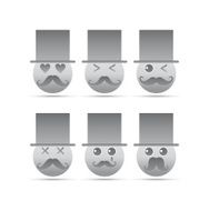 gentleman emoticon set N3