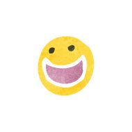 retro cartoon emoticon face N5