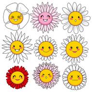 Funny Flower Faces
