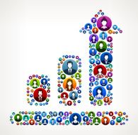 Progresschart People Faces Community and Communication Pattern N2