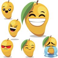 Mango Cartoon Set B