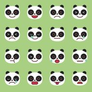 Panda Emoticons N2