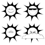 Summer sun mascots N6