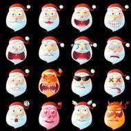 Cartoon Santa Claus N504
