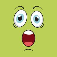 cartoon face N32