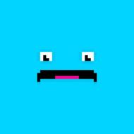 Pixel Sad Face