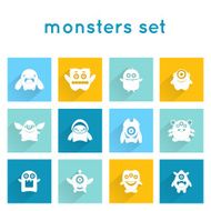 Monster Icons Set
