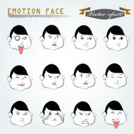 emotion face cartoon N2
