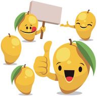 Mango Cartoon Set C