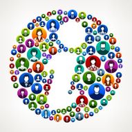 Info People Faces Community and Communication Pattern