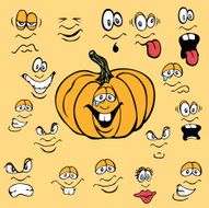 Faces for a Pumpkin