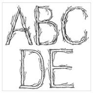 Hand drawn cursive