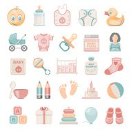 Flat Icons - Baby N2