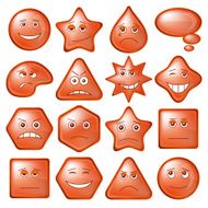 Buttons Smileys set
