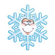 SnowFlake Emoticon - In Love
