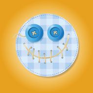 Smiley face patchwork
