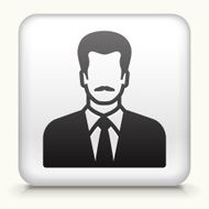 Square Button with man Face N5