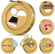 Coin Cartoon Set A