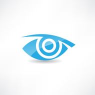 abstract eye icon