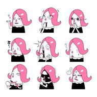 Emoticon Girl N2