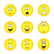 set of smileys N13