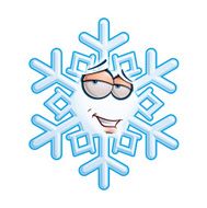 SnowFlake Emoticon - Romantic