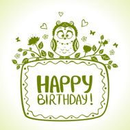 Owl birthday N2